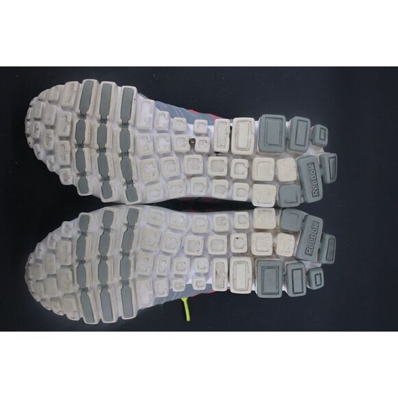 Reebok Realflex 3D FuseFrame Running Shoe Sneaker Womens Sz 8.5 Pink Gray yellow - Picture 11 of 11